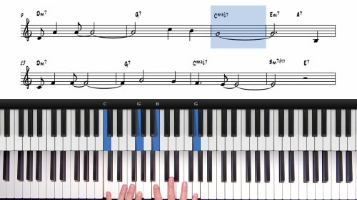 “Fly Me To The Moon” Spread Voicings