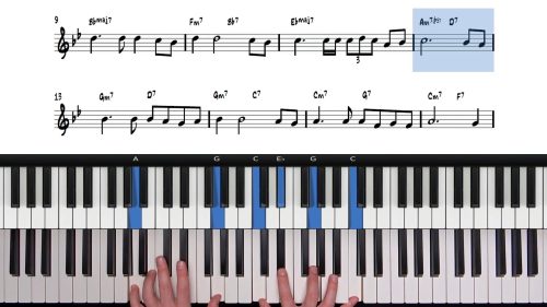 “My Foolish Heart” – B Section