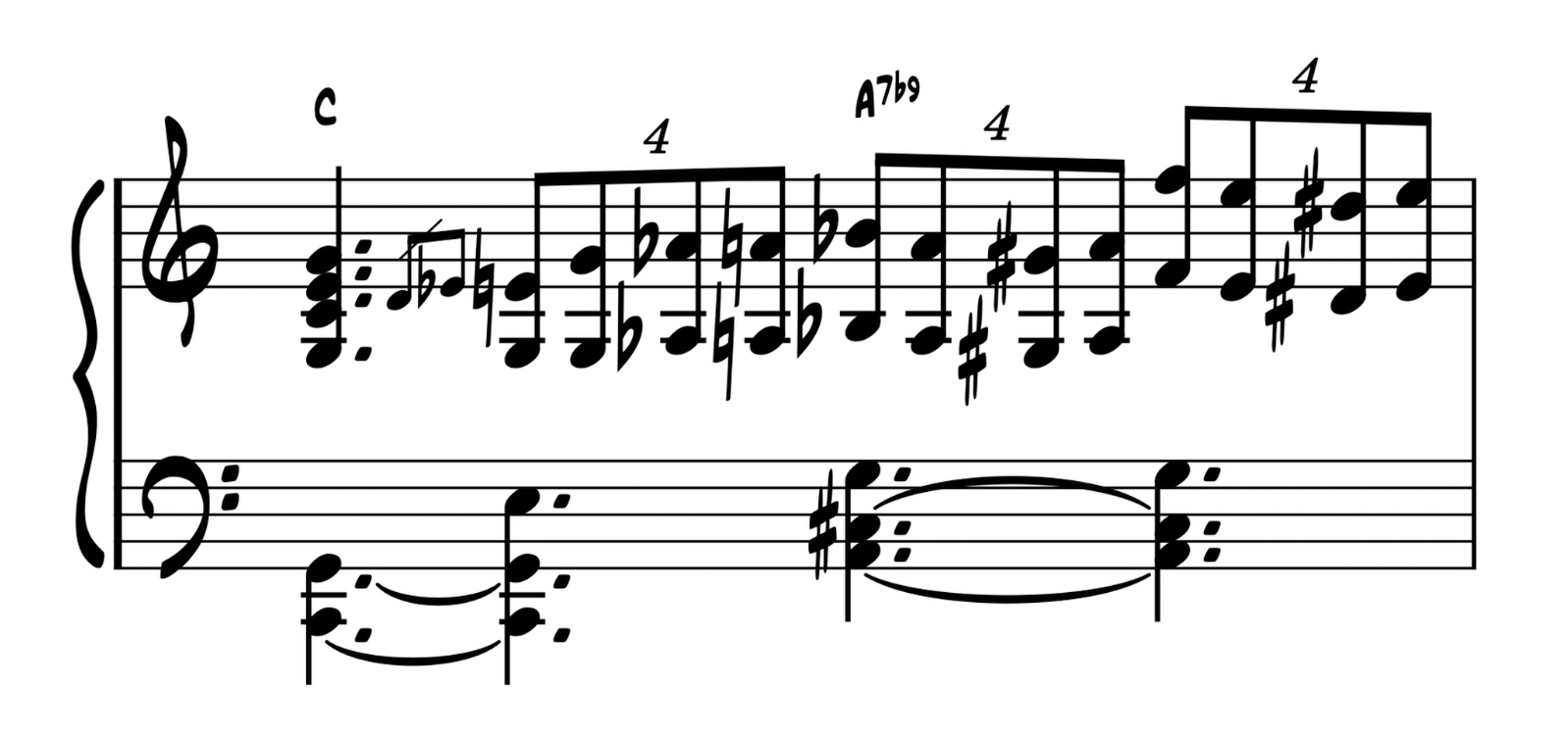 1-6-2-5 progression turnaround