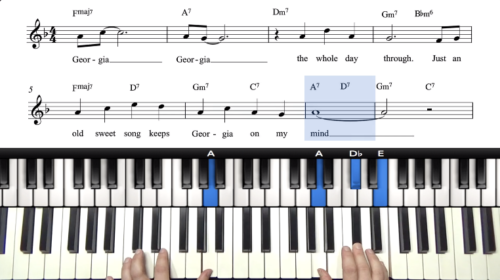 “Georgia” Basic Vocal Arrangement